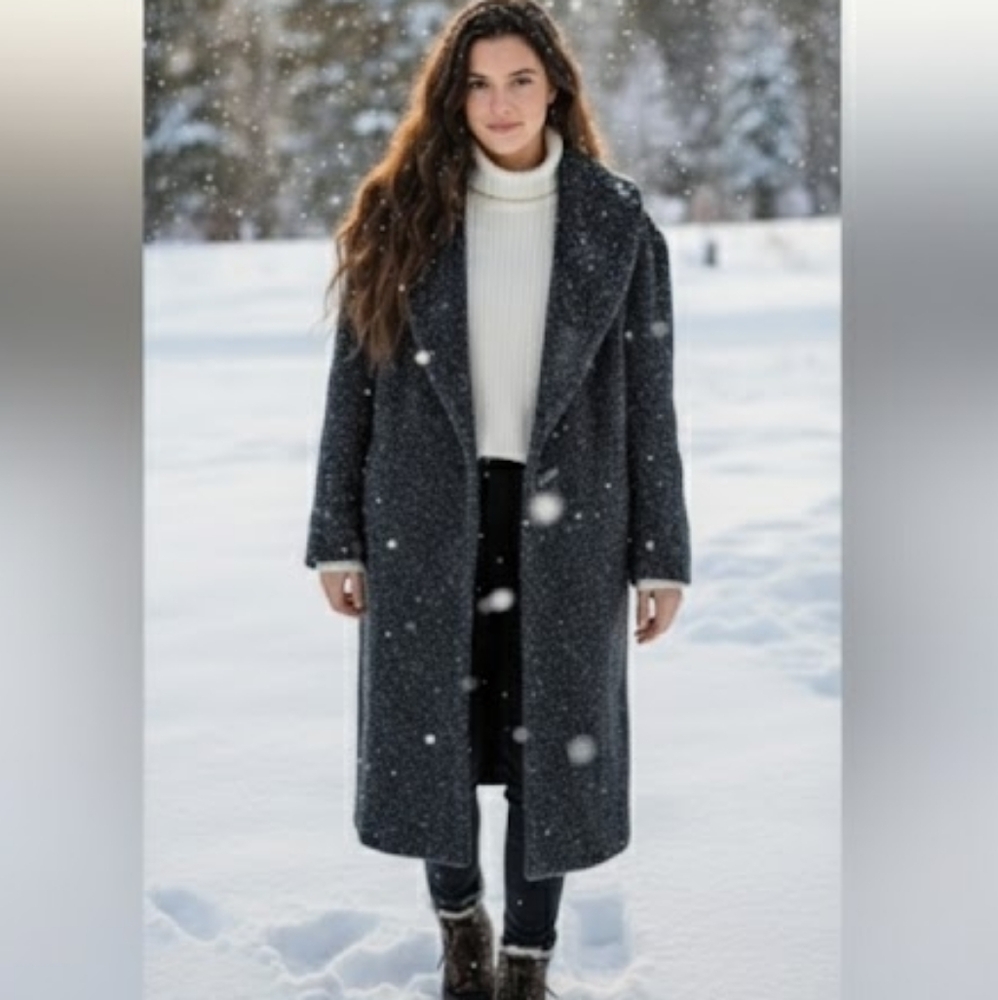 Club Monaco Wool Blend Coat Size L